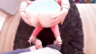 Group workout session with stepmom turns into dirty ass to mouth fucking and anal creampie