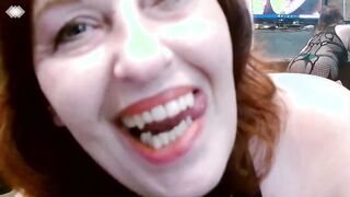 V 334 Lets smoke together, My lovense is working im gonna cum. Cum with me?