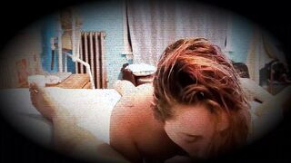 Blue-Eyed Latina's Sensual Smoking and Deep Throat Adventure