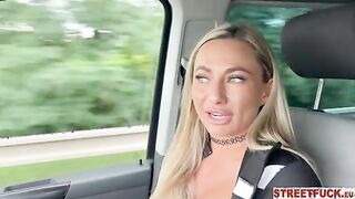 Unforgettable Outdoor Passion: Michaela Isizzu's Intense Reactions in Public!