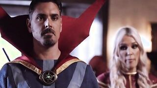 SPIDEYPOOL - Ms. Marvel's Epic Encounter with Dr. Strange: A Full Scene Adventure