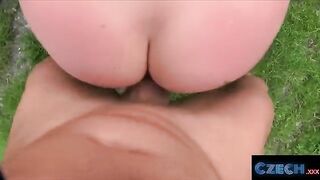 Blonde Taxi Driver Enjoys a Wild Ride - Full Video with Licky Lex!