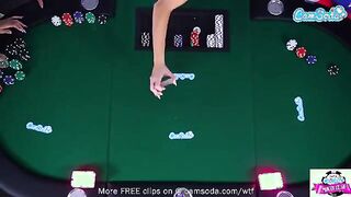 Four Stunning Models Enjoy a Wild Night of Strip Poker Fun!