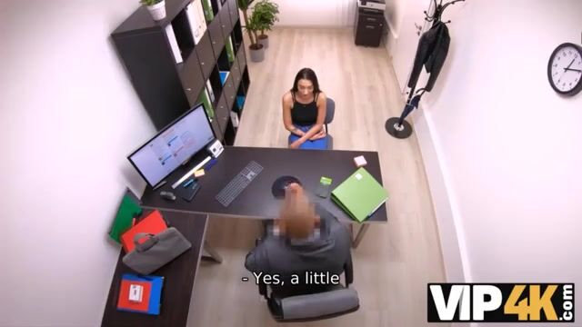 Exclusive 4K: Seductive Encounter with a Charming Loan Agent