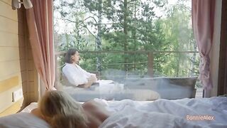 Morning Romance: Intimate Cabin Moments and Deep Connection with BonnieAlex