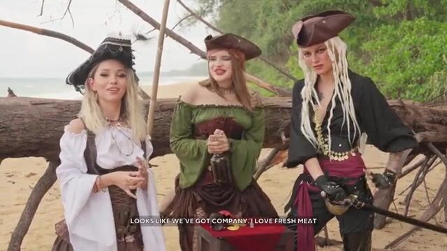 Treasure Hunt: Two Adventurous Girls Explore a Hidden Paradise!