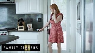 Tempting Encounters: Redhead MILF Captivates Her Husband's Nephew - A Steamy Adventure with Penny Pax and Lucas Frost
