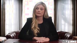 Steamy Lesson with Principal Ellie and a Playful Student - A Must-See!