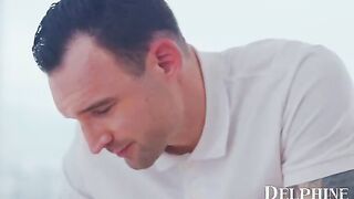 Kenzie Anne's Relaxing Massage Experience with a Special Surprise - Delphine Films