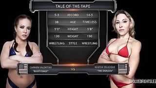 Agatha vs Carmen: The Ultimate Strapon Challenge - Who Will Come Out on Top?