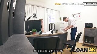 Czech Beauty Maya Seduces Clerk in Office Encounter - Unforgettable Moments!