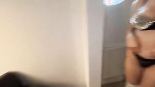 Stepdaughter's Playful Encounter with Daddy in Mommy's Lingerie - A POV Adventure with MissRedStar