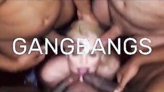Blonde Beauty Bambi Blitz Thrills in an Intense Group Encounter with Jaxson Briggs, Scotty P, and Billy Boston!