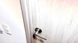 Caught in the Act: My Neighbor's Unexpected Bathroom Moment with Pau Rojas!