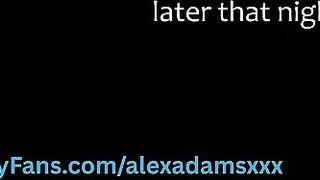 Intimate Hotel Stay with Curvy Blonde Step-Sister - Harlow West & Alex Adams - Family Therapy Fun