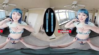 Caught with the College Neighbor: Jewelz Blu's Wild Encounter While the Wife's Away - LethalHardcoreVR