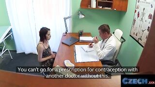 Doctor's Visit Turns Steamy: Stunning Patient Reveals Her Curves!
