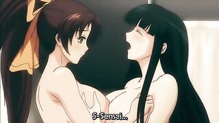Stunning Swimmers Enjoy Their Sensei's Impressive Skills