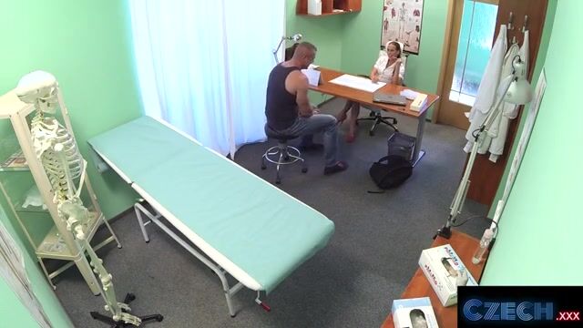 Czech Nurse Delivers Intense Care - Mea Melone in Action!