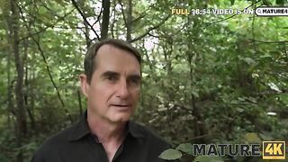 Texas Patti's Wild Outdoor Adventure: Kinky Fun in the Woods with a Handsome Stranger