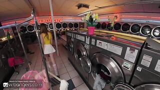 Experience the Thrill: POV Redhead Tease in the Laundry Room with Melanie Marie