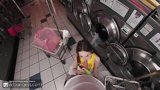 Experience the Thrill: POV Redhead Tease in the Laundry Room with Melanie Marie
