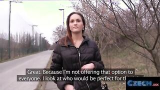 Czech Student's Outdoor Adventure: A Steamy Encounter in Prague - CZECH XXX