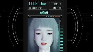 Unveiling the Secrets: Akari's Intense Encounter in a Futuristic Research Lab