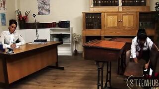 Trainee's Intense Lesson: Sensual Play with Toys and Fingers