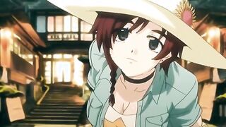 Redhead's Passionate Escape in a Relaxing Hot Springs Retreat