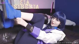 Intimate Solo Play: Hinata Sia's Sensational Dildo Experience