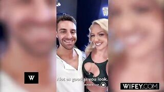 Adorable Blonde Hotwife Victoria Rey Enjoys Intimate Moments with Dante Colle in a Steamy Doggystyle Session