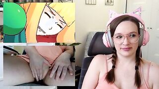 Watch This Big Ass MILF React to Bad Dragon: Hilarious Hentai Moments!