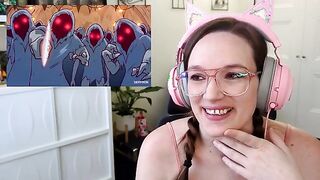 Watch This Big Ass MILF React to Bad Dragon: Hilarious Hentai Moments!