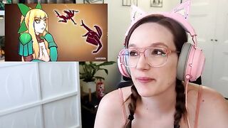 Watch This Big Ass MILF React to Bad Dragon: Hilarious Hentai Moments!