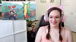 Watch This Big Ass MILF React to Bad Dragon: Hilarious Hentai Moments!