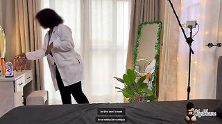 Curious Neighbor's Morning Encounter with a Married Woman Before Work