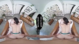 Intimate VR Experience: Join Charlotte Sins for a Flirty First Date in Lingerie!