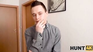 Curious Redhead Seeks Adventure with Her Boyfriend's Friend - A Holiday Surprise!