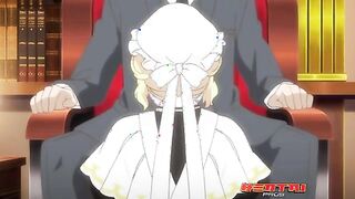 Blonde Maid Maria Delivers Non-Stop Pleasure Morning, Noon, and Night!