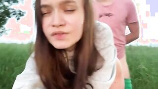 Caught in the Wild: Intense Encounter with My Best Friend's Stunning Girlfriend While Camping!