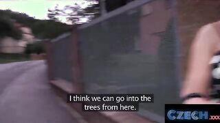 Czech Beauty with Curves Enjoys an Outdoor Encounter - CzechXXX