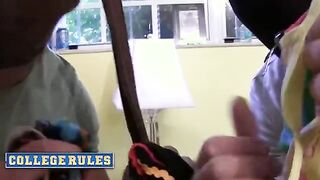 Frat House Shenanigans: Wild Dorm Party Turns Into Unforgettable Night of Fun!