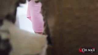Caught in a Quiet Moment: My Neighbor's Charming Partner at Home Alone - SLCHUKKII