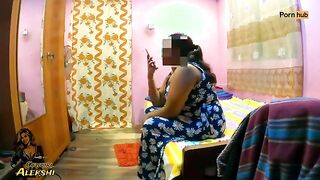 Aunty Invites Her Casual Boyfriend Over While Husband's Away – A Surprising Twist! Tags: Cowgirl Alekshi.