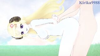 Tsunomaki Watame and I Share an Intense Adventure in the Meadow - Hololive VTuber Fantasy.