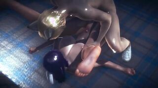 Mia's Enchanting Rainy Adventure: A Fantasy Hentai Experience with Multiple Climaxes