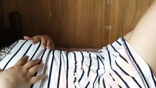 Watch a Japanese Beauty Sensually Tease with Hip Movements and Nipple Play - Featuring Utsusemi1992