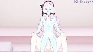 Intense Bedroom Moments with Hyakumantenbara Salome - A Nijisanji VTuber Adventure