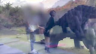 Caught in the Act: A Surprising Encounter Outdoors Leads to an Unexpected Moment!